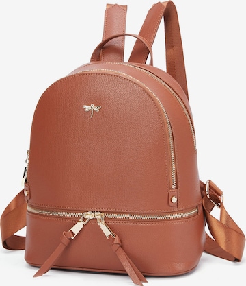 C’iel Backpack 'Terry' in Brown: front