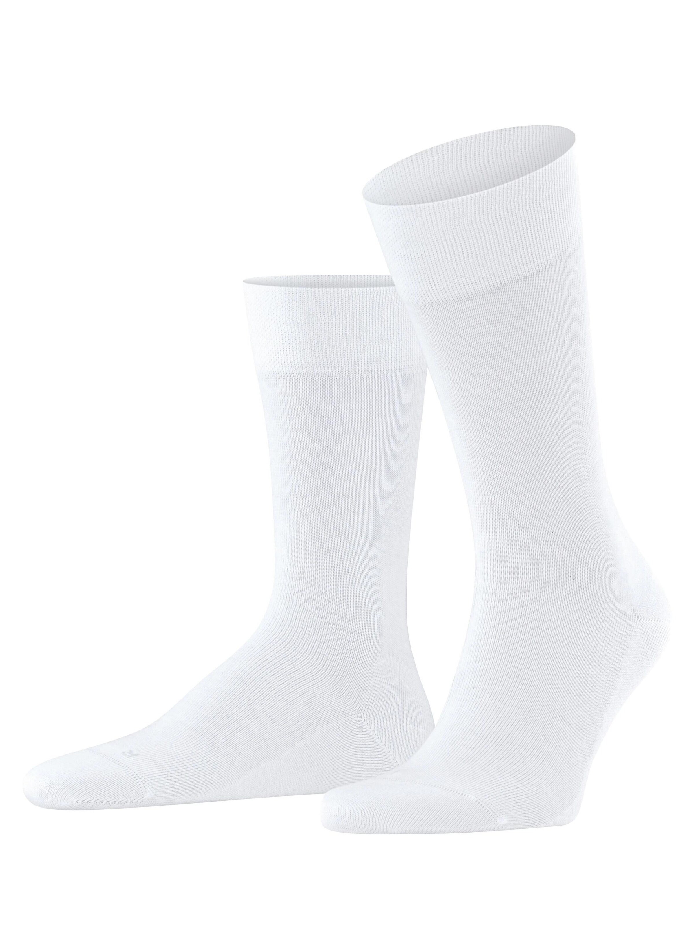 FALKE Socks 'Sensitive London' in White: front