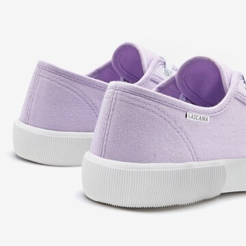 LASCANA Sneakers in Purple