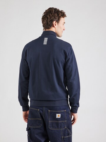 Giacca di felpa di EA7 Emporio Armani in blu