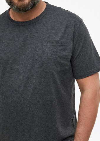 s.Oliver Men Big Sizes Shirt in Black