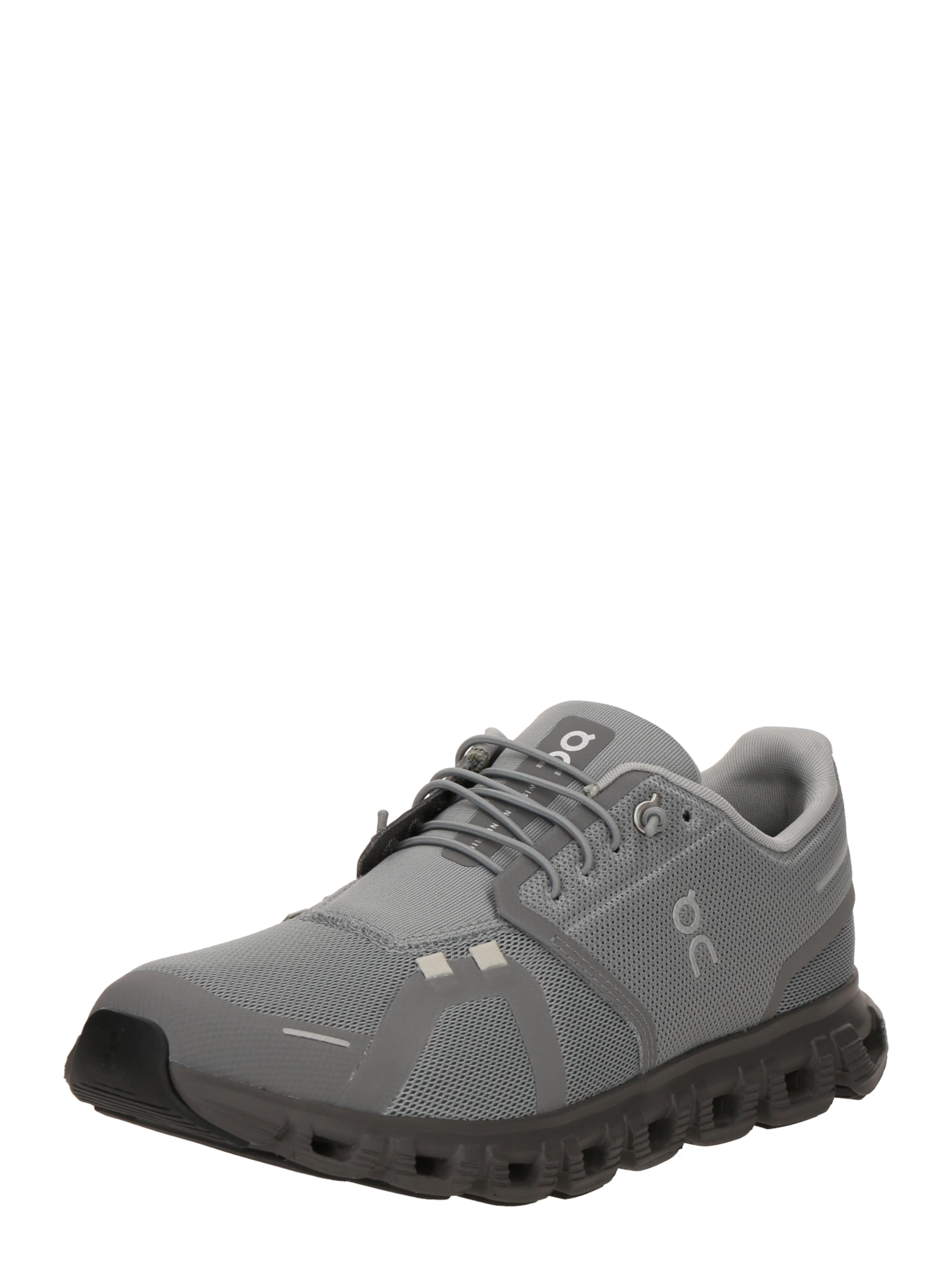 On Sneakers in Grey: front