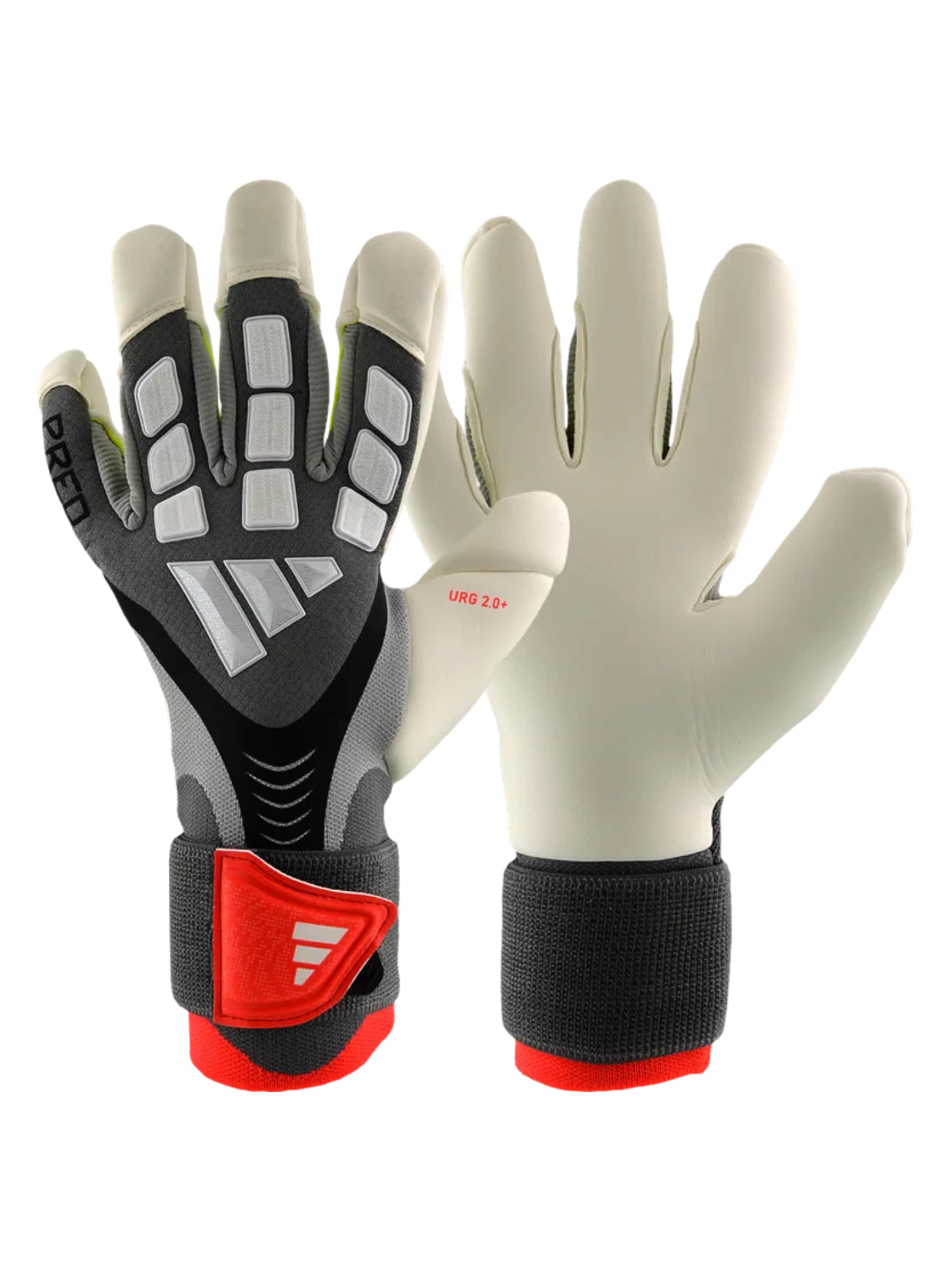 ADIDAS PERFORMANCE Sporthandschuhe 'Predator GL Pro'‌‌‌‌‌‌‌‌‌‌ in Grau: Vorderseite