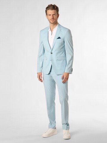 Finshley & Harding Suit ' Oaklands California ' in Blue: front