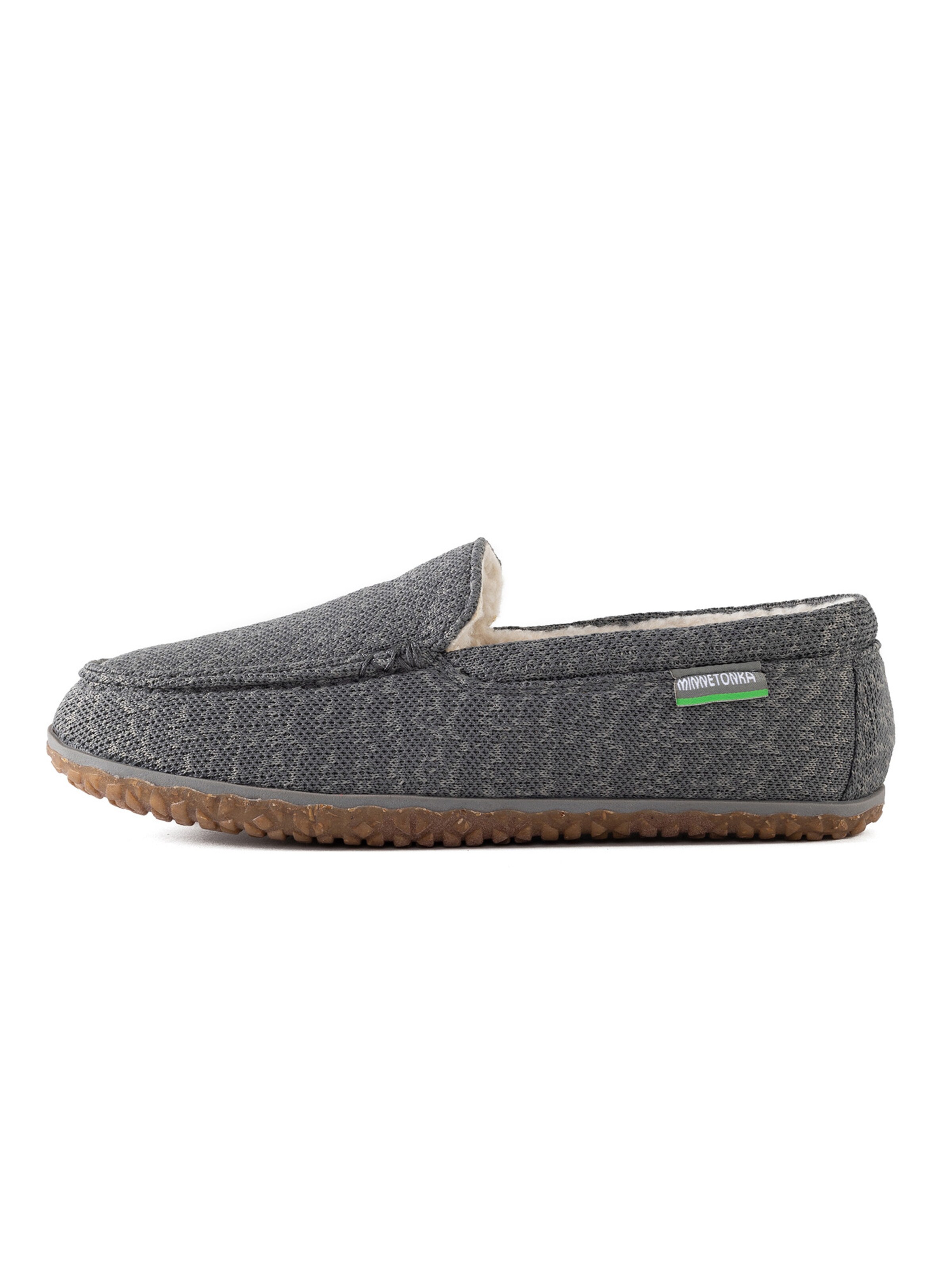Minnetonka Moccasin 'Eco Elm' in Grey: front