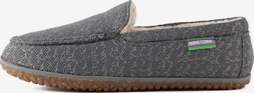 Mocassino 'Eco Elm' di Minnetonka in grigio: frontale