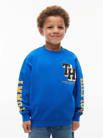 Felpa di TOMMY HILFIGER in blu: frontale