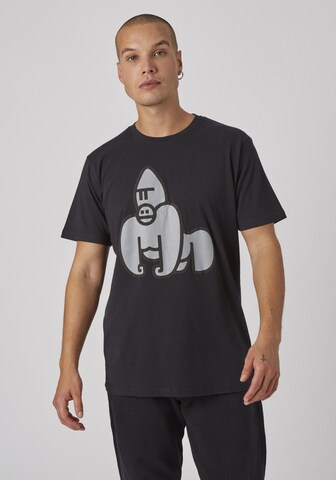 THAT GORILLA BRAND Shirt in Zwart: voorkant