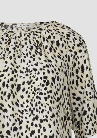 s.Oliver Blouse in Beige