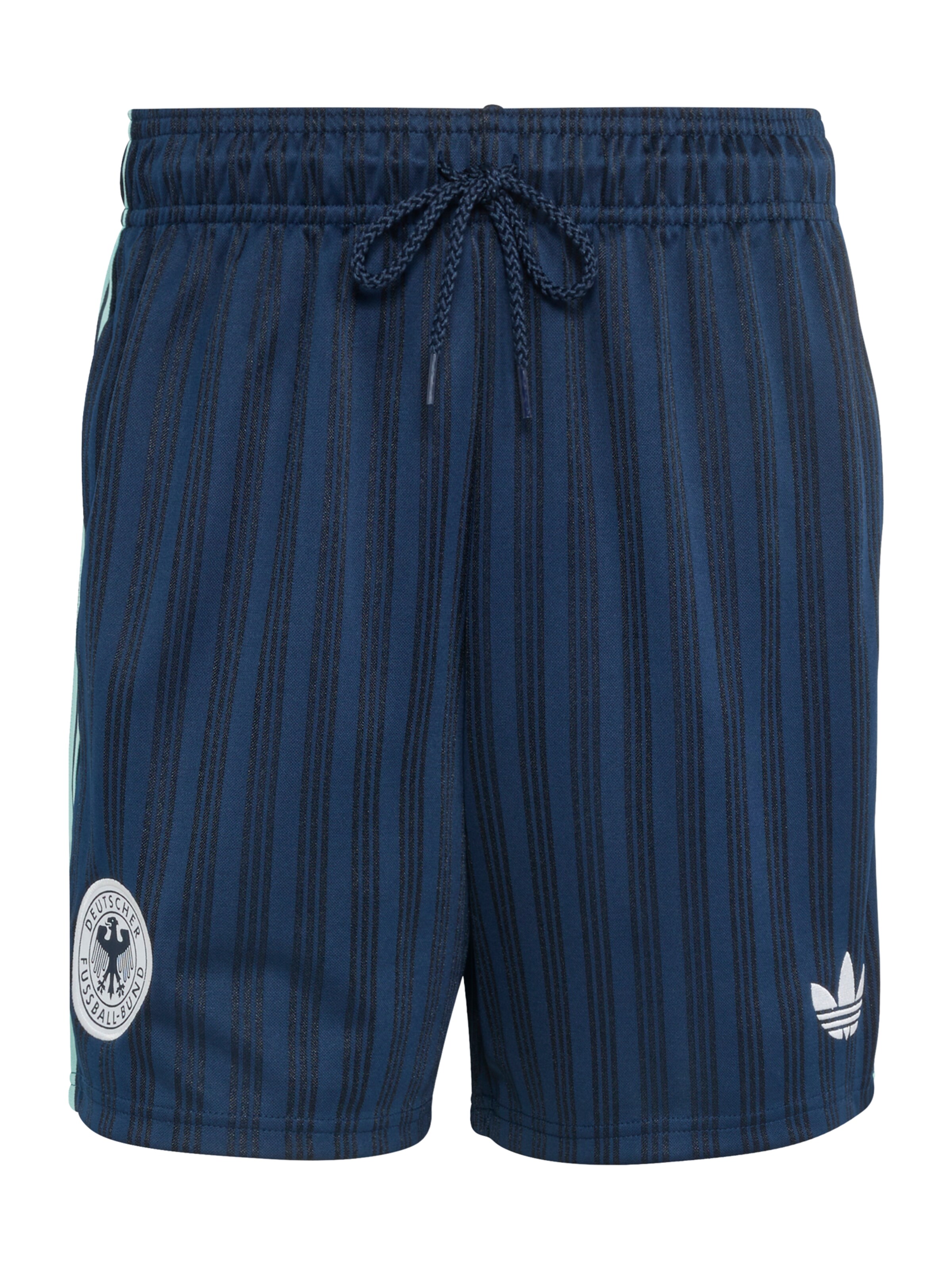 ADIDAS PERFORMANCE Workout Pants 'DFB' in Navy / Light blue / White, Item view