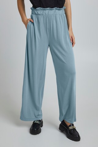 Wide leg Pantaloni 'PERL' di b.young in blu: frontale