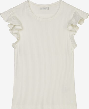 T-shirt Marc O'Polo DENIM en blanc : devant