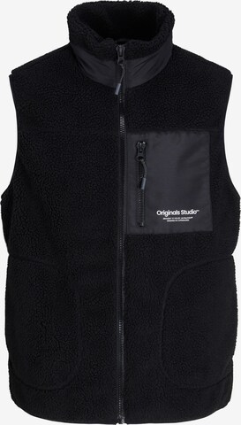 Gilet 'Vesterbro' JACK & JONES en noir : devant