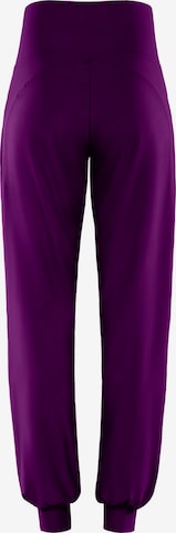 purpurinė Winshape Siaurėjantis Sportinės kelnės 'LEI101C'