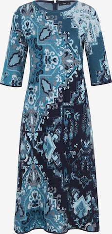 IVKO Knitted dress 'Kilim' in Blue: front