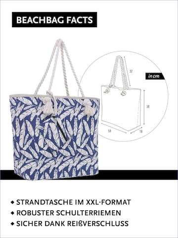DonDon Beach Bag in Blue