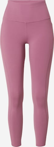 Skechers Performance Skinny Workout Pants in Pink: front