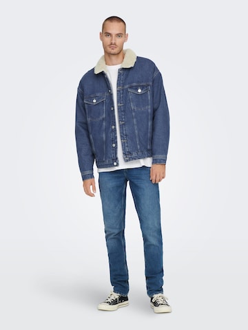 Only & Sons Tussenjas 'Rick' in Blauw