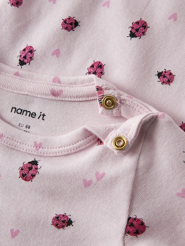 NAME IT Sparkdräkt/body 'NBFHALINE' i rosa