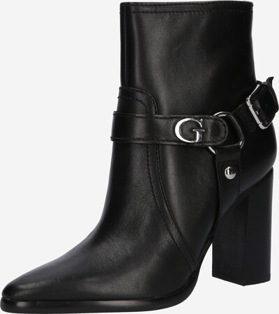 GUESS Bottines 'Lanky' en noir / argent, Vue avec produit