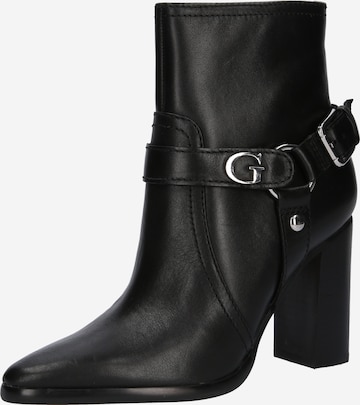 Bottines 'Lanky' GUESS en noir : devant