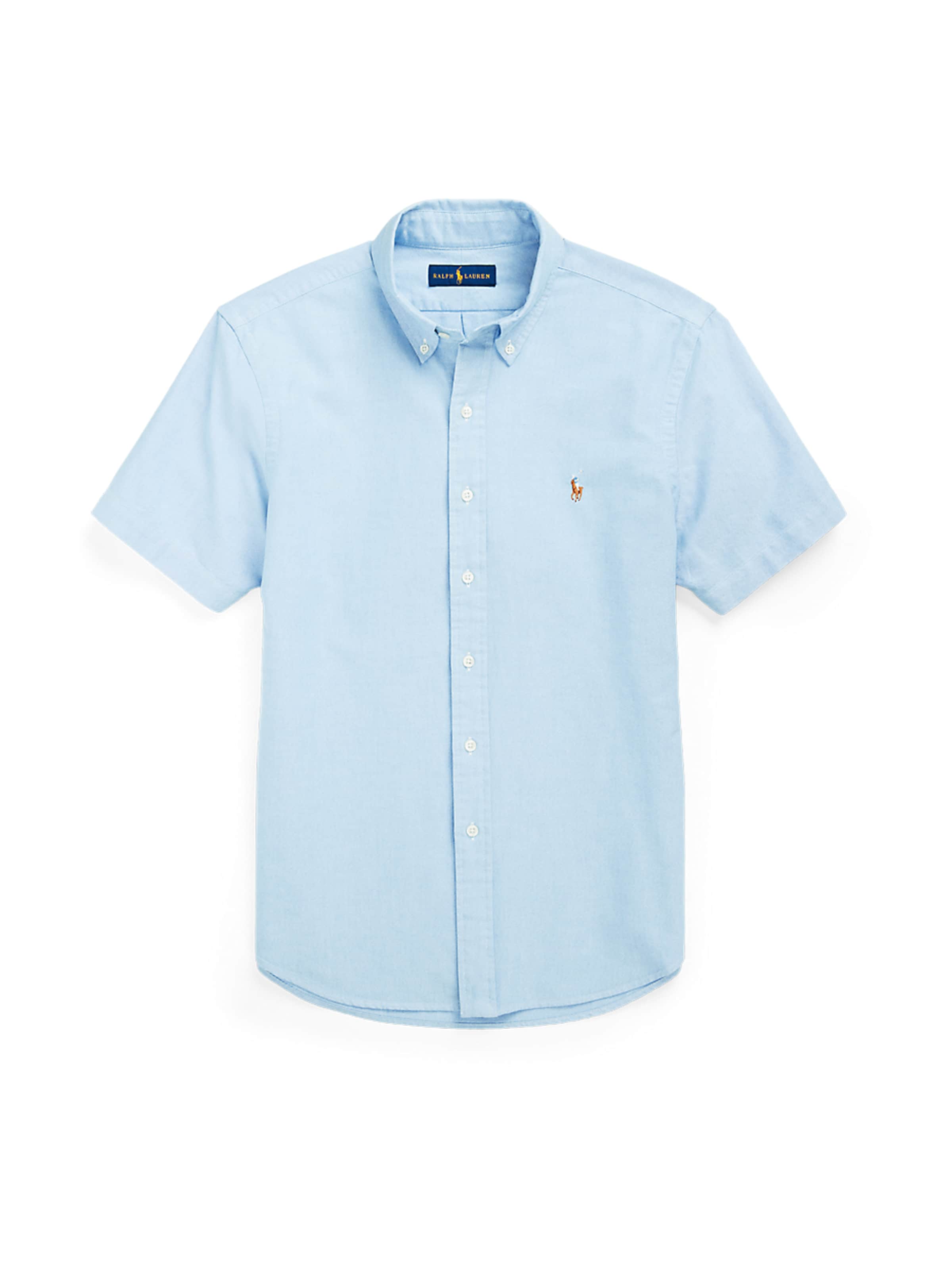 Polo Ralph Lauren Средняя посадка Рубашка в Синий: спереди