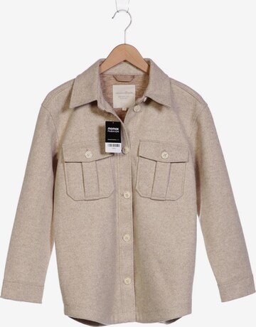 TOM TAILOR DENIM Jacke XS in Beige: predná strana