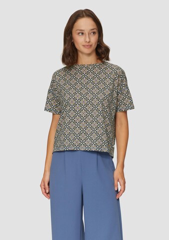 QS Shirt in Grau: Vorderseite