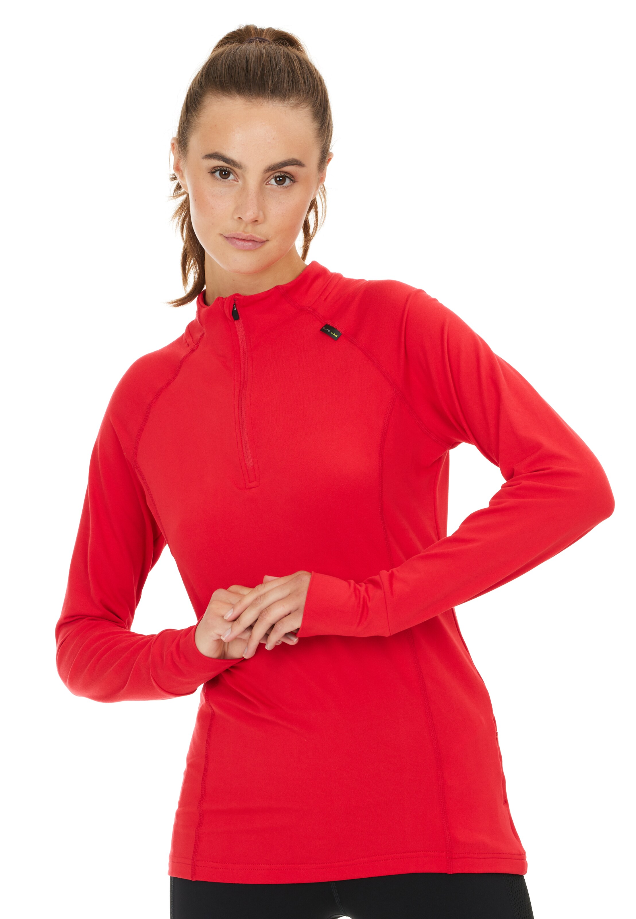 ELITE LAB Funktionsshirt 'Core X1 Elite' in Rot: Vorderseite