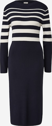 s.Oliver BLACK LABEL Knitted dress in Blue: front