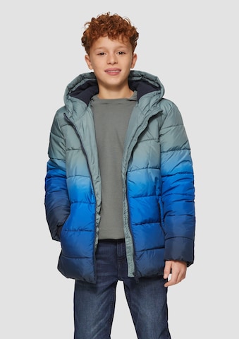 s.Oliver Winterjas in Blauw: voorkant