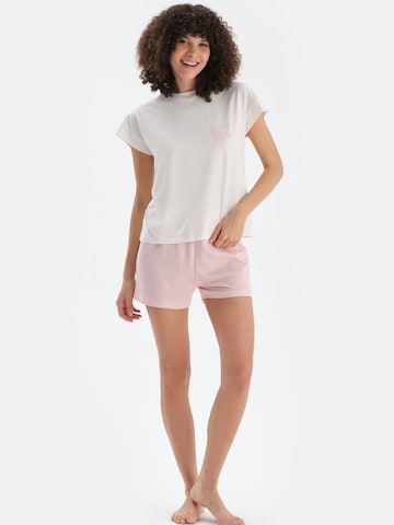 Dagi Kort pyjamas i beige