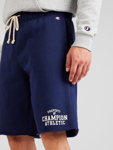 Champion Authentic Athletic Apparel Normální Kalhoty – modrá