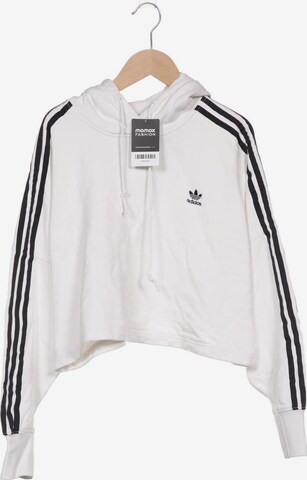 ADIDAS ORIGINALS Sweatshirt & Zip-Up Hoodie in S in White: front