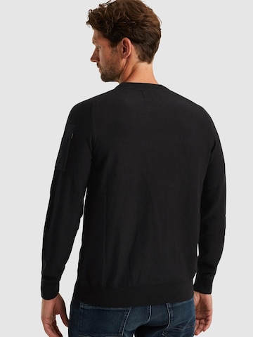 PME Legend - Jersey 'Pullover in cotton/modal' en negro