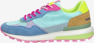 Baskets basses 'Laag' victoria en bleu : devant