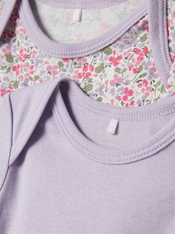 Barboteuse / body NAME IT en violet