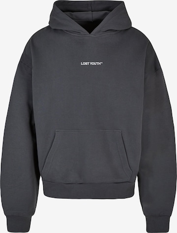 Sweat-shirt 'Chaos' Lost Youth en gris : devant