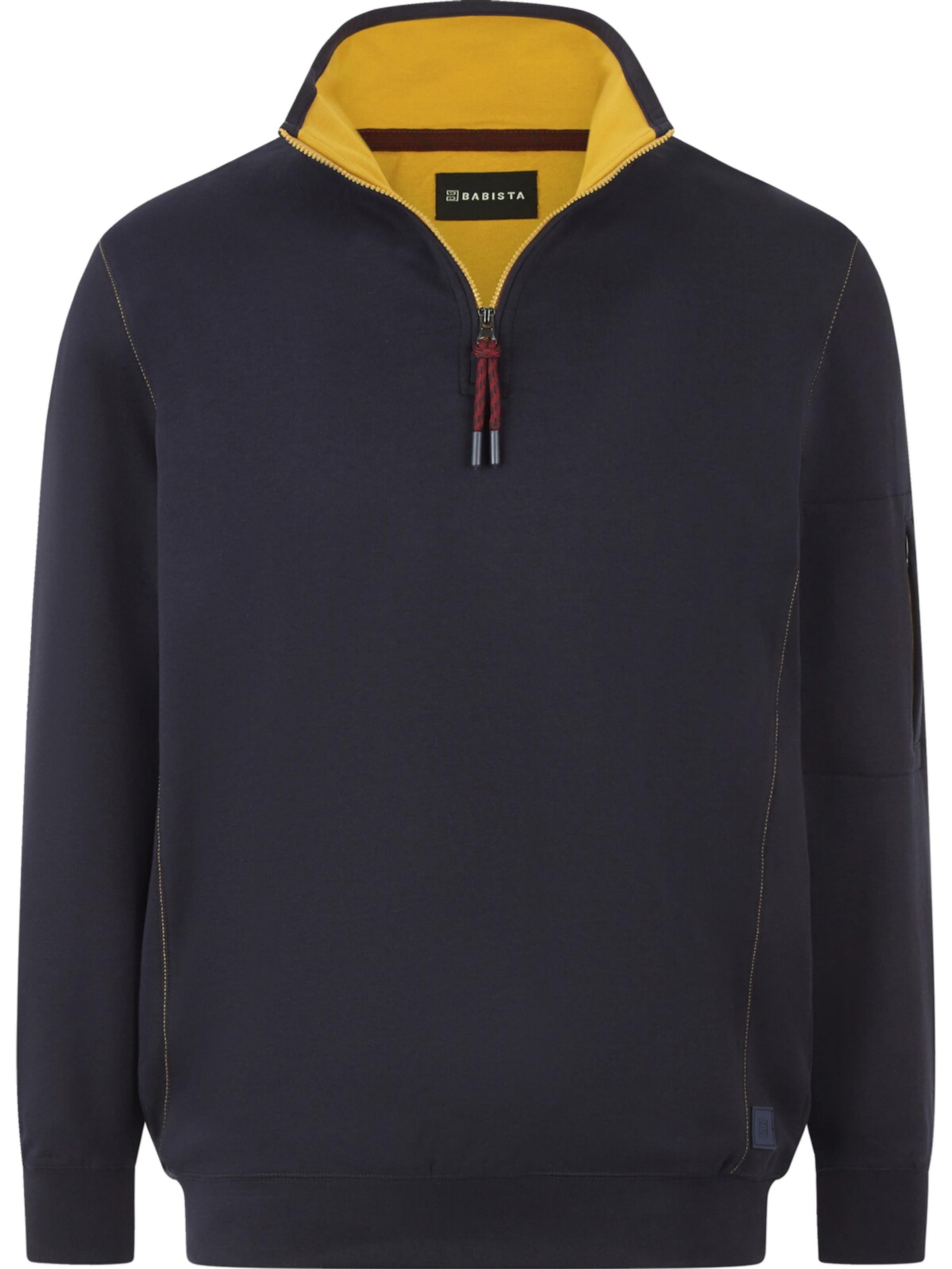 BABISTA Sweatshirt 'Silvassi' in Grau: Vorderseite