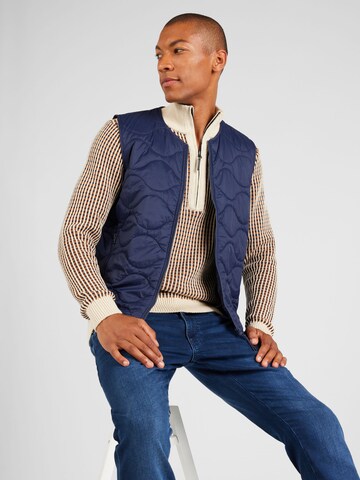 UNITED COLORS OF BENETTON Vest in Blue