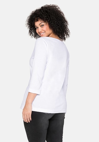 SHEEGO - Camiseta en blanco