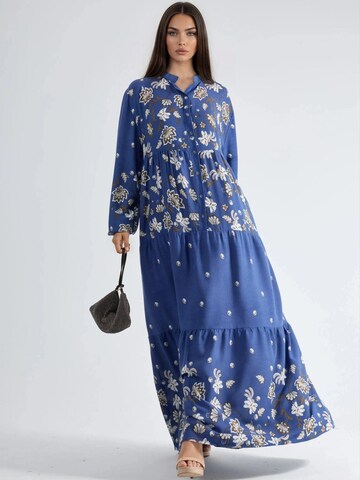 Hiccup Shirt dress in Blue