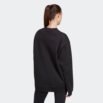 ADIDAS BY STELLA MCCARTNEY Sportsweatshirt in Schwarz