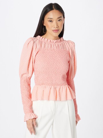 Notes du Nord Blouse 'Cheryl' in Pink: front