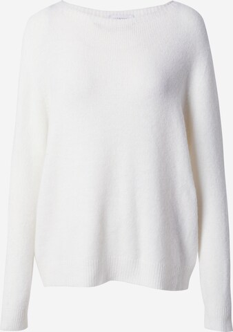 Rich & Royal Sweater in White: front