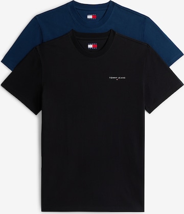 T-Shirt Tommy Jeans en bleu : devant