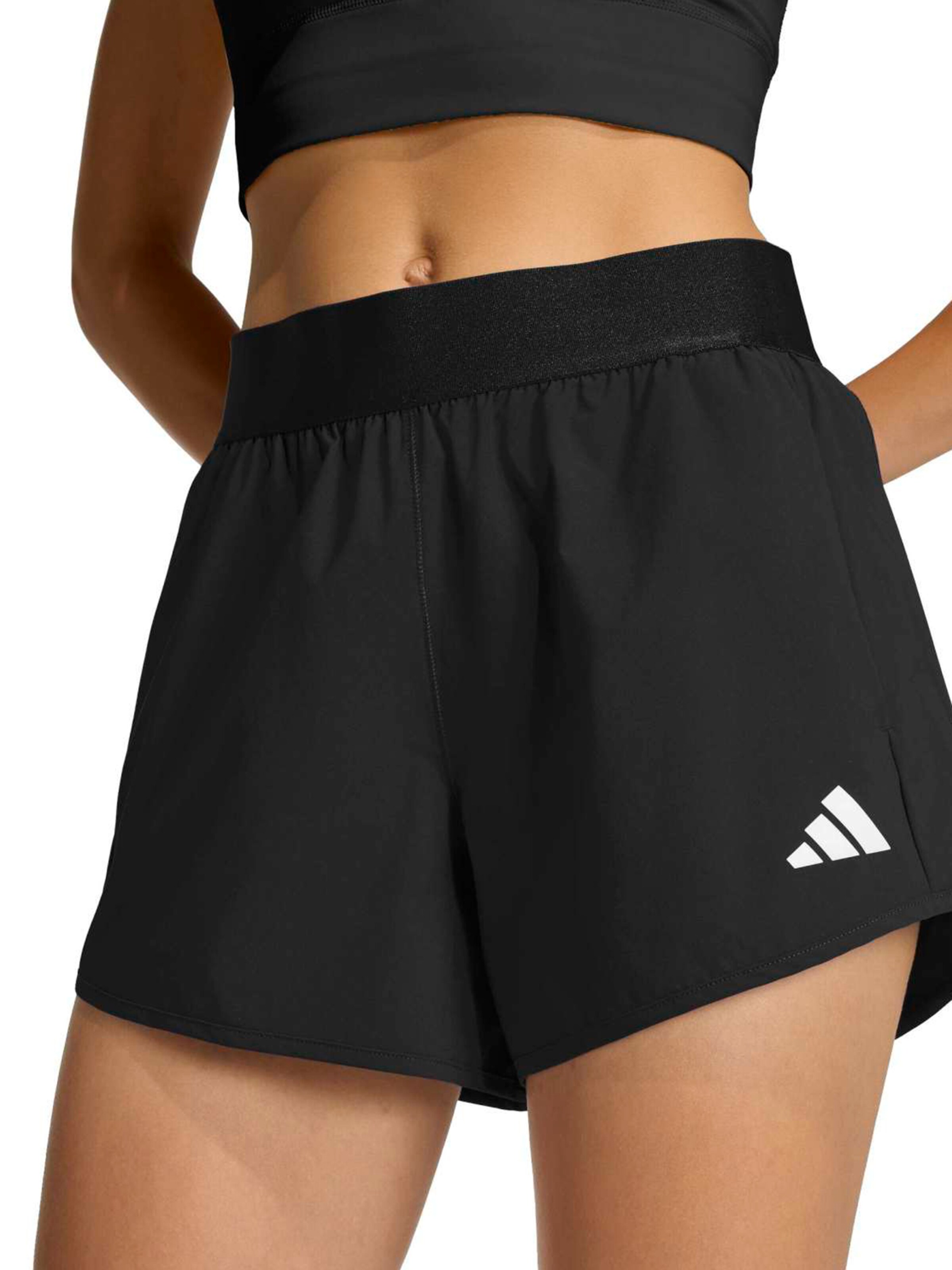 ADIDAS PERFORMANCE Regular Urheiluhousut 'Pacer' värissä musta