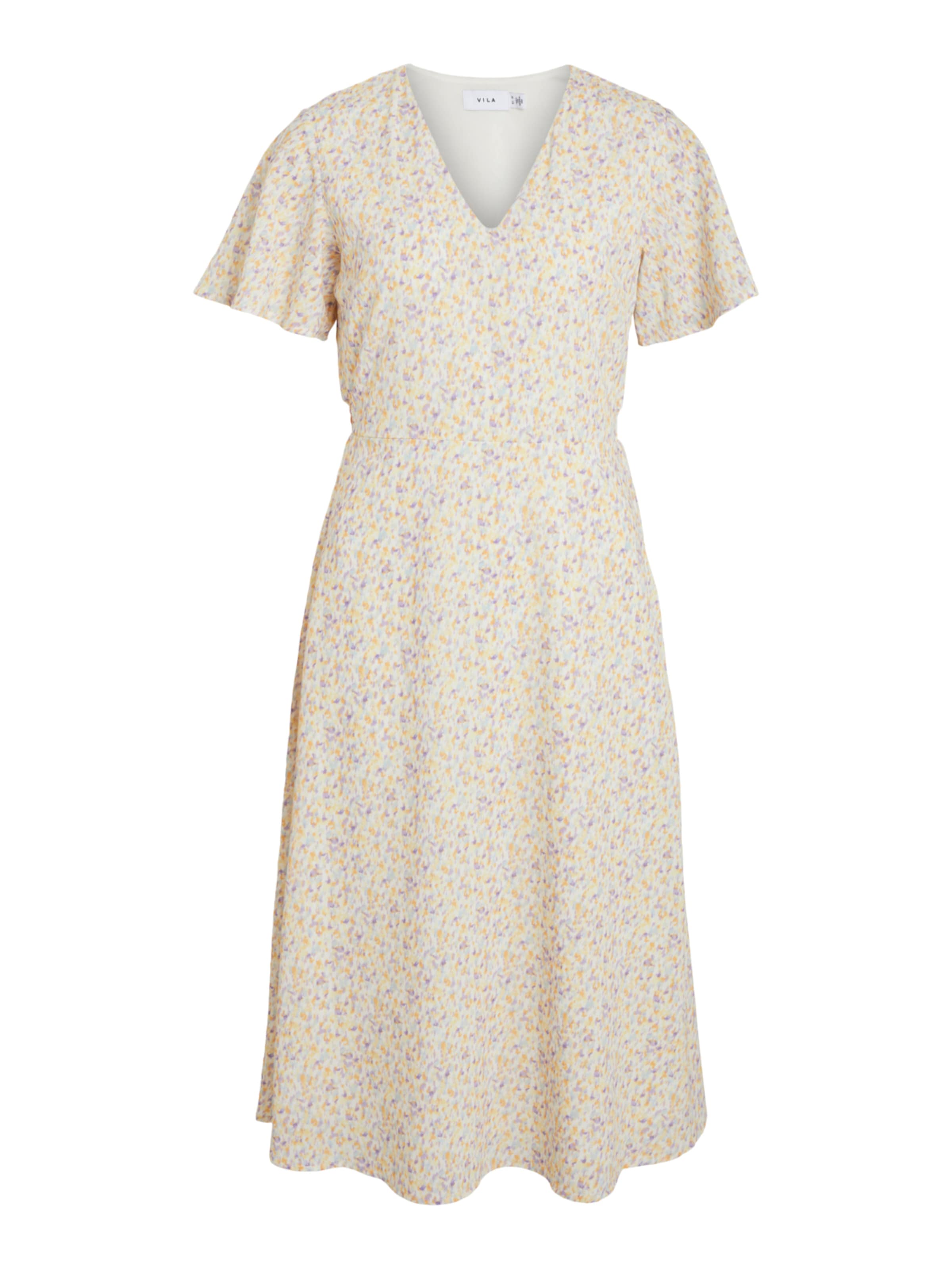 Frauen Große Größen VILA Kleid 'Pameli' in Weiß - PV02715