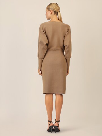 APART Strickkleid in Braun