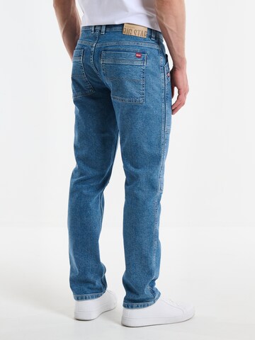 BIG STAR Regular Jeans 'Rikus' in Blau